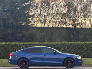2016 Audi A5 2.0 Tdi Black Edition Plus Sportback Euro 6 (s/s) 5dr in Blue — image 2