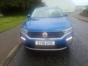 2018 Volkswagen T-Roc 1.0 Tsi Se in Blue — image 4