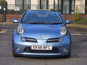 2006 Nissan Micra C+c 1.6 Essenza Convertible 2dr Petrol Automatic (175 G/km, 109 Bhp) in Blue — image 2