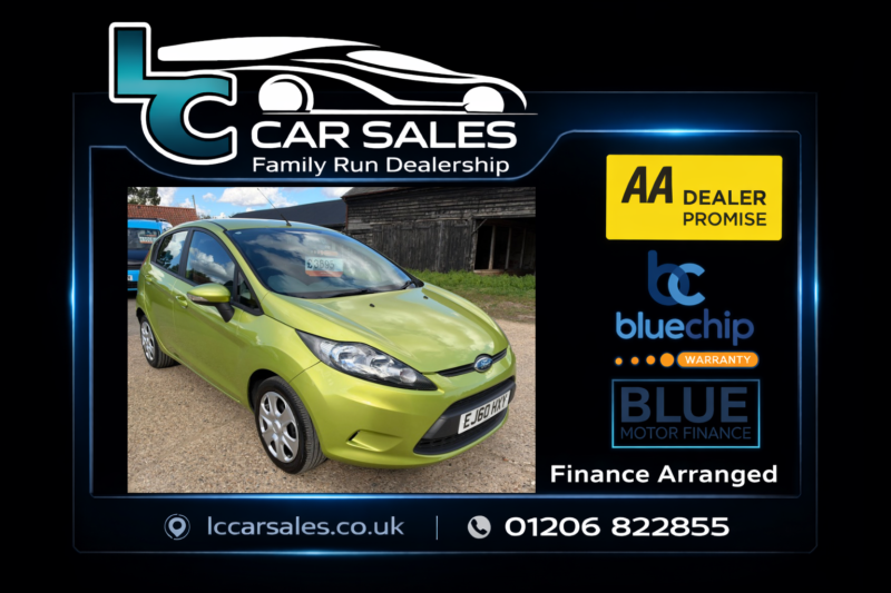 2010 Ford Fiesta 1.25 Edge in Green — image 1