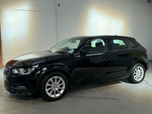 2015 Audi A3 1.6 Tdi Se Sportback Euro 6 (s/s) 5dr in Black — image 3