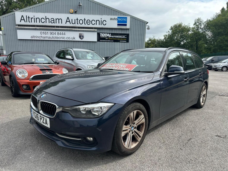2016 BMW 3 Series 2.0 320d Ed Sport Touring Euro 6 (s/s) 5dr in Blue — image 1