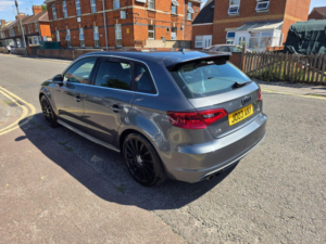 2016 Audi A3 1.4 Tfsi S Line Sportback Euro 6 (s/s) 5dr (nav) in Grey — image 4