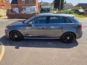 2016 Audi A3 1.4 Tfsi S Line Sportback Euro 6 (s/s) 5dr (nav) in Grey — image 5