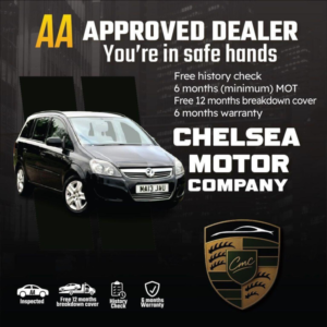 2013 Vauxhall Zafira 1.6 16v Exclusiv Euro 5 5dr in Black — image 2