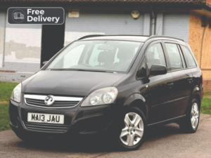 2013 Vauxhall Zafira 1.6 16v Exclusiv Euro 5 5dr in Black — image 5