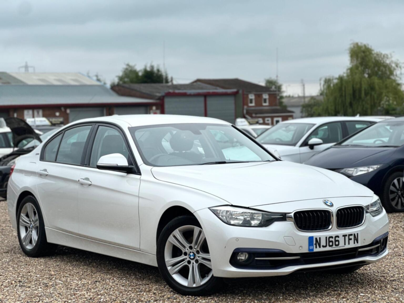 2016 BMW 3 Series 2.0 330e 7.6kwh Sport Auto Euro 6 (s/s) 4dr in White — image 1