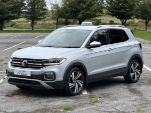 2019 Volkswagen T-Cross 1.0 Tsi 115 Sel 5dr Man, Petrol, Silver + Lovely Spec in Silver — image 2