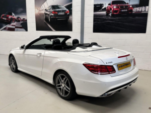 2016 Mercedes-Benz E Class 3.0 E350d V6 Bluetec Amg Line (premium) Cabriolet G-Tronic+ Euro 6 (s/s) 2dr in White — image 4