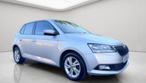 2020 Skoda Fabia 1.0 Tsi Se Euro 6 (s/s) 5dr in Silver — image 3