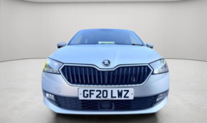 2020 Skoda Fabia 1.0 Tsi Se Euro 6 (s/s) 5dr in Silver — image 4