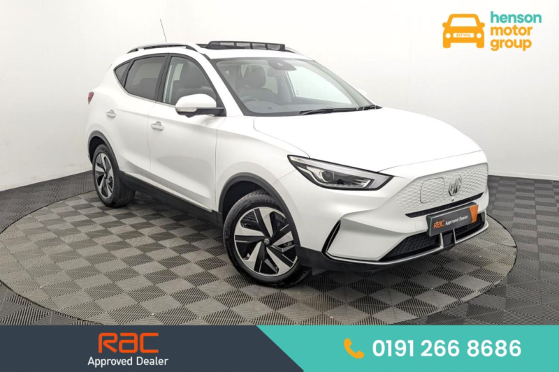 2023 MG MG Zs 72.6kwh Trophy Connect Long Range SUV 5dr Electric Auto (156 Ps) in White — image 1