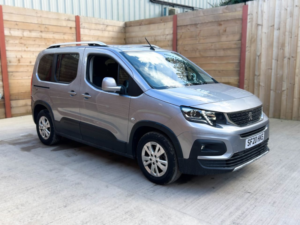 2020 Peugeot Rifter 4 SEAT Auto Wheelchair Accessible Disabled Access Vehicle Wav in Grey — image 3