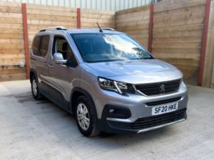 2020 Peugeot Rifter 4 SEAT Auto Wheelchair Accessible Disabled Access Vehicle Wav in Grey — image 4