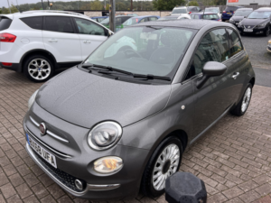 2018 Fiat 500 1.2 1.2 69hp Lounge in Grey — image 2