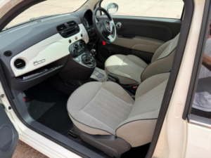 2011 Fiat 500 0.9 Twinair Lounge Euro 5 (s/s) 3dr in White — image 5