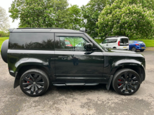 2022 Land Rover Defender 3.0 D250 Mhev Hard Top SUV 3dr Diesel Auto 4WD Swb Euro 6 (s/s) (250 Ps) in Black — image 2
