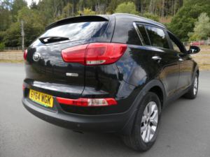 2014 Kia Sportage 1.6 Gdi Ecodynamics Black Edition SUV 5dr Petrol Manual 2WD Euro 5 (s/s) (133 Bhp) in Black — image 3