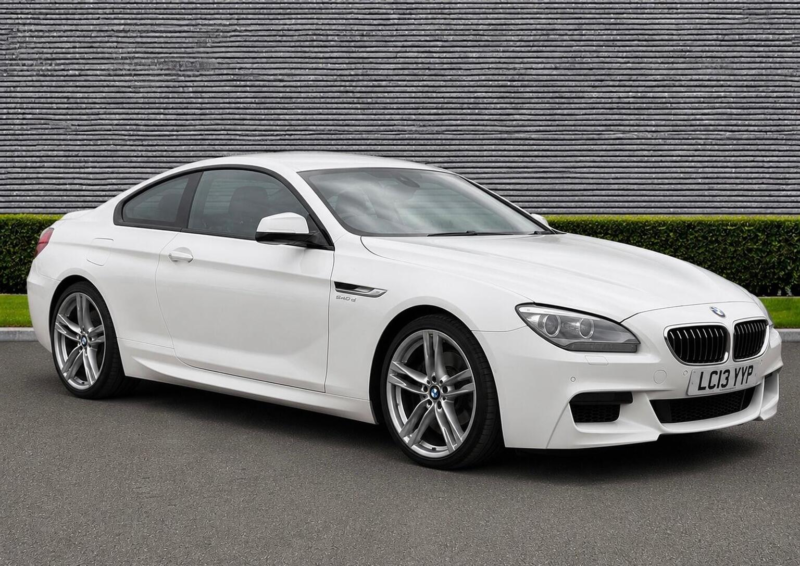 2013 BMW 6 Series 3.0 640d M Sport Auto Euro 5 (s/s) 2dr in White — image 1