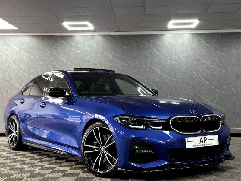 2019 BMW 3 Series 2.0 320d M Sport Auto Euro 6 (s/s) 4dr in Blue — image 1