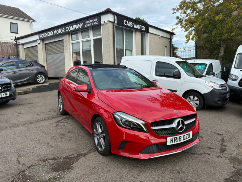2018 Mercedes-Benz A Class 2.1 A200d Sport Edition Plus Hatchback 5dr Diesel 7g-Dct Euro 6 (s/s) (136 Ps) in Red — image 1