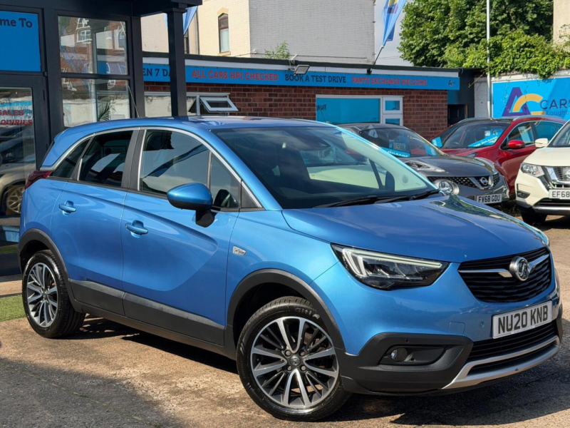 2020 Vauxhall Crossland X 1.2 Turbo Elite Nav Auto Euro 6 (s/s) 5dr in Blue — image 1