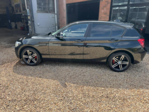 2014 BMW 1 Series 2.0 118d Sport Euro 5 (s/s) 5dr in Black — image 5