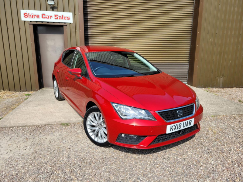 2018 SEAT Leon 1.2 Tsi Se Dynamic Technology Euro 6 (s/s) 5dr in Red — image 1