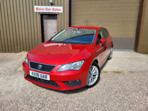 2018 SEAT Leon 1.2 Tsi Se Dynamic Technology Euro 6 (s/s) 5dr in Red — image 2