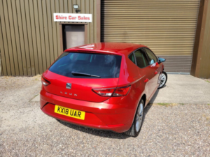 2018 SEAT Leon 1.2 Tsi Se Dynamic Technology Euro 6 (s/s) 5dr in Red — image 4