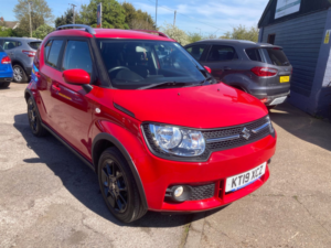 2019 Suzuki Ignis 1.2 Dualjet Sz-T Hatchback 5dr Petrol Manual Euro 6 (90 Ps) in Red — image 3