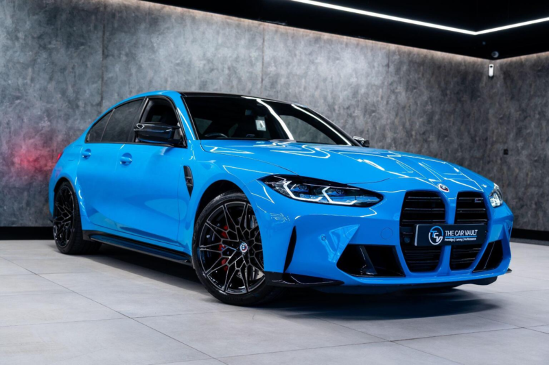 2023 BMW M3 3.0 Biturbo Competition Steptronic M Xdrive Euro 6 (s/s) 4dr in Blue — image 1