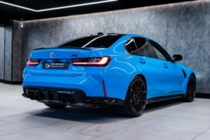 2023 BMW M3 3.0 Biturbo Competition Steptronic M Xdrive Euro 6 (s/s) 4dr in Blue — image 3