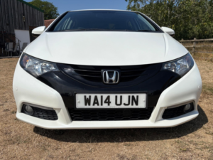 2014 Honda Civic 1.6 I-Dtec Se Plus Euro 5 (s/s) 5dr in White — image 5