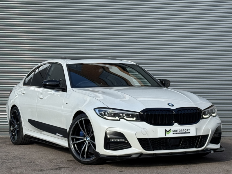 2019 BMW 3 Series 2.0 320d M Sport Saloon in White — image 1