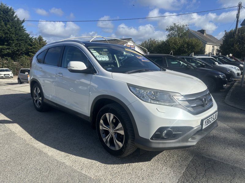 2013 Honda Cr-V 2.2 I-Dtec Ex in White — image 1