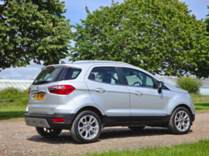 2018 Ford Ecosport 1.0t Ecoboost Titanium Auto Euro 6 (s/s) 5dr in Silver — image 4