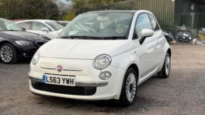 2013 Fiat 500 1.2 Lounge Euro 4 3dr in White — image 3