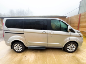2024 Ford Tourneo Custom 3 SEAT Passenger Transfer Wheelchair Accessible Disabled Access Vehicle Wav in Silver — image 6