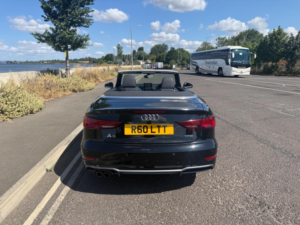 2016 Audi A3 Cabriolet 1.4 Tfsi Cod S Line Euro 6 (s/s) 2dr in Black — image 5