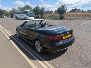 2016 Audi A3 Cabriolet 1.4 Tfsi Cod S Line Euro 6 (s/s) 2dr in Black — image 6