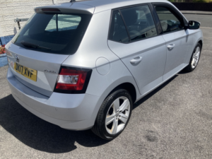 2017 Skoda Fabia 1.2 Tsi Se L in Silver — image 2
