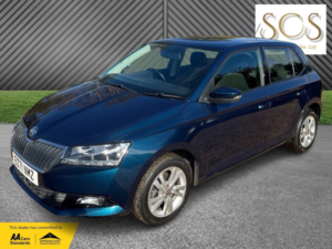 2021 Skoda Fabia 1.0 Tsi Se in Blue — image 3