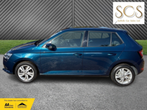 2021 Skoda Fabia 1.0 Tsi Se in Blue — image 4