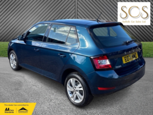 2021 Skoda Fabia 1.0 Tsi Se in Blue — image 5