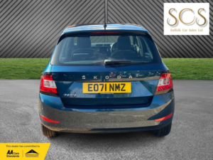 2021 Skoda Fabia 1.0 Tsi Se in Blue — image 6