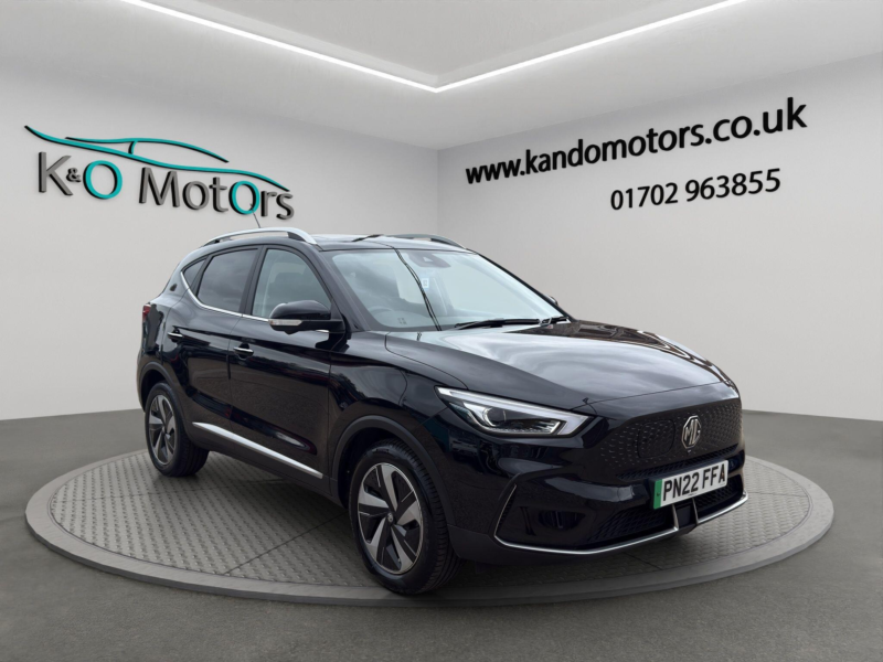 2022 MG MG Zs 72.6kwh Trophy Long Range Auto 5dr in Black — image 1