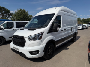 2021 Ford Transit 350 Mhev Limited in White — image 3