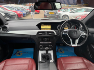 2011 Mercedes-Benz C Class 2.1 C250 Cdi Blueefficiency Amg Sport Edition 125 Euro 5 (s/s) 2dr in White — image 2