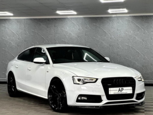 2014 Audi A5 2.0 Tfsi Black Edition Sportback S Tronic Quattro Euro 6 (s/s) 5dr in White — image 3